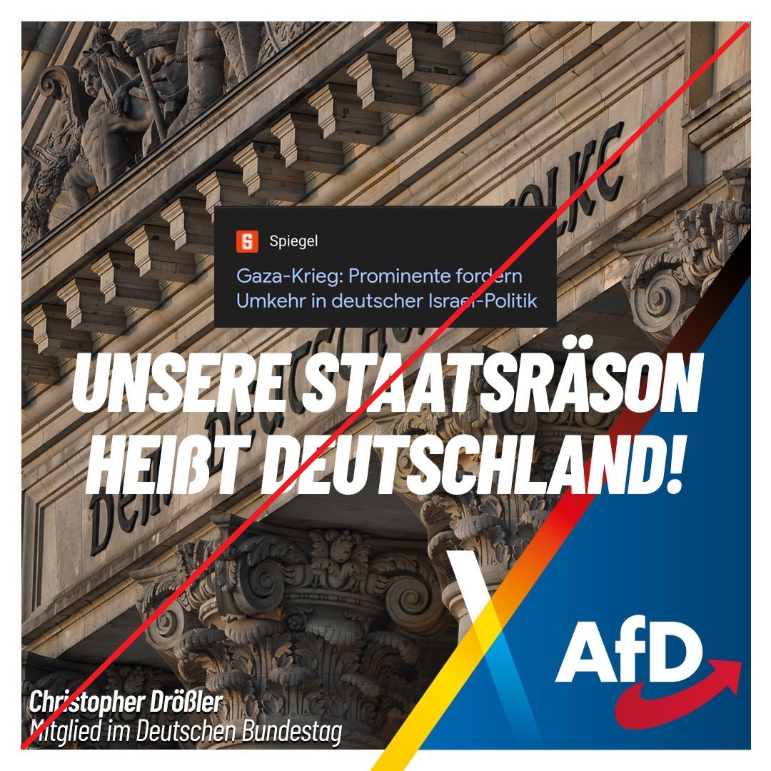Tweet von Christopher Drößler auf X.
