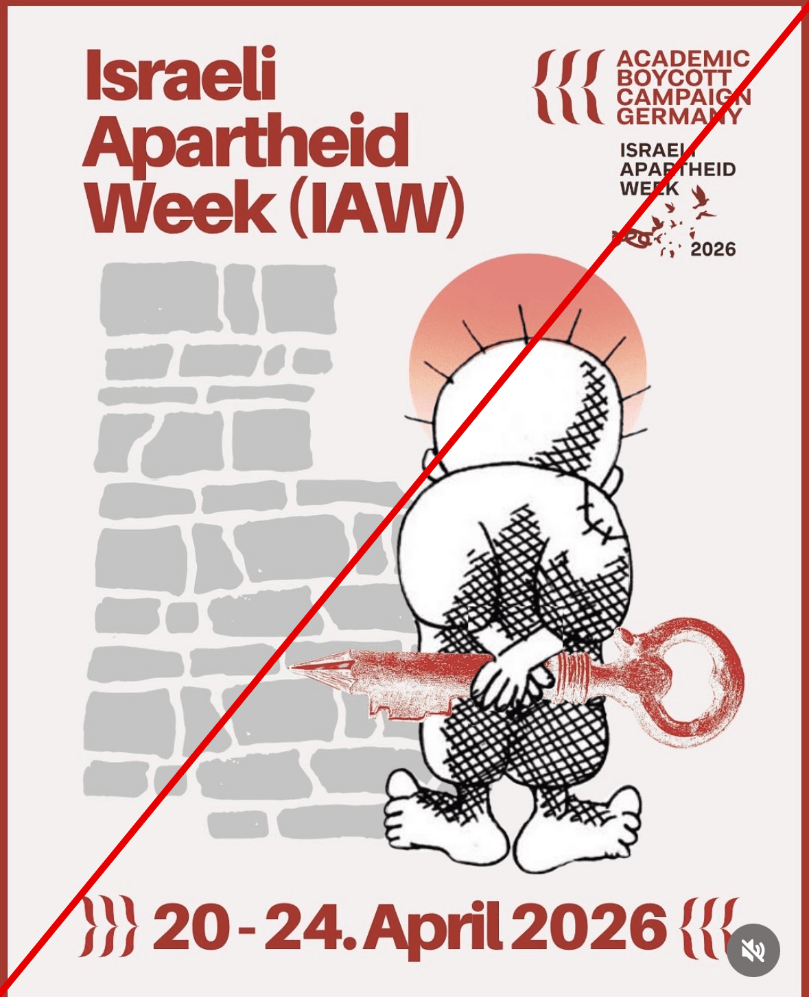 Abbildung 3: Instagram-Post zur „Israeli Apartheid Week“.