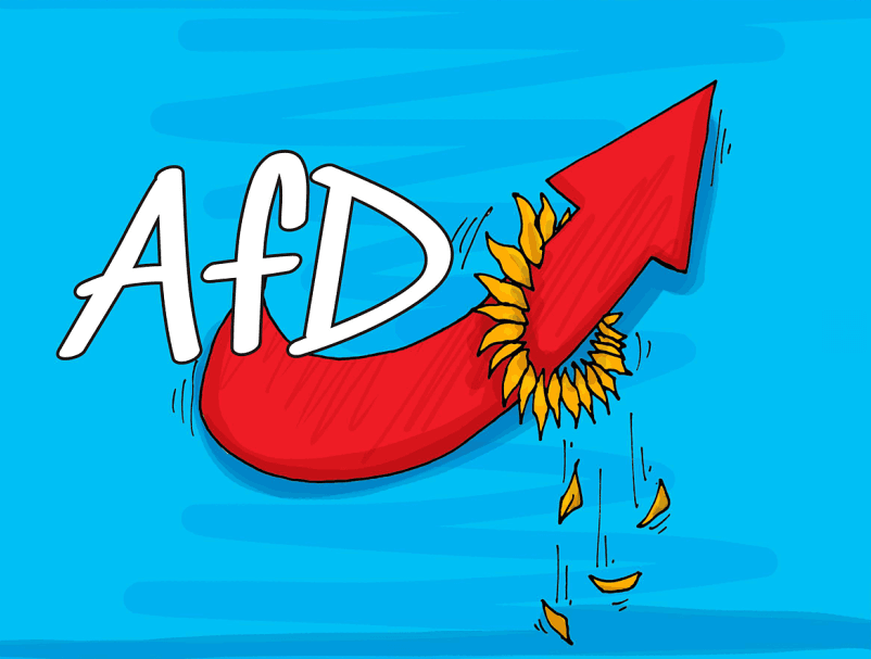 Abbildung 2: Eine von der SDA erstellte Karikatur.