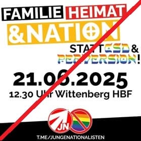 Abbildung 4: Anti-CSD-Mobilisierung der Jungen Nationalisten auf Telegram