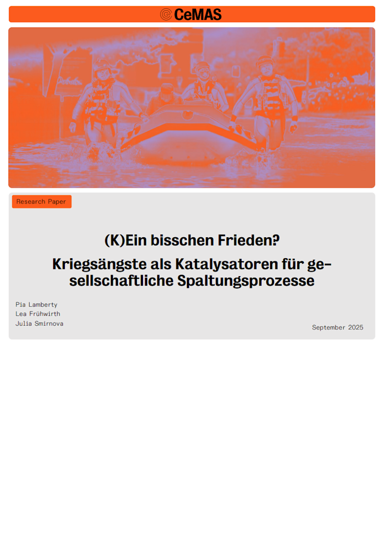 (K)Ein bisschen Frieden?